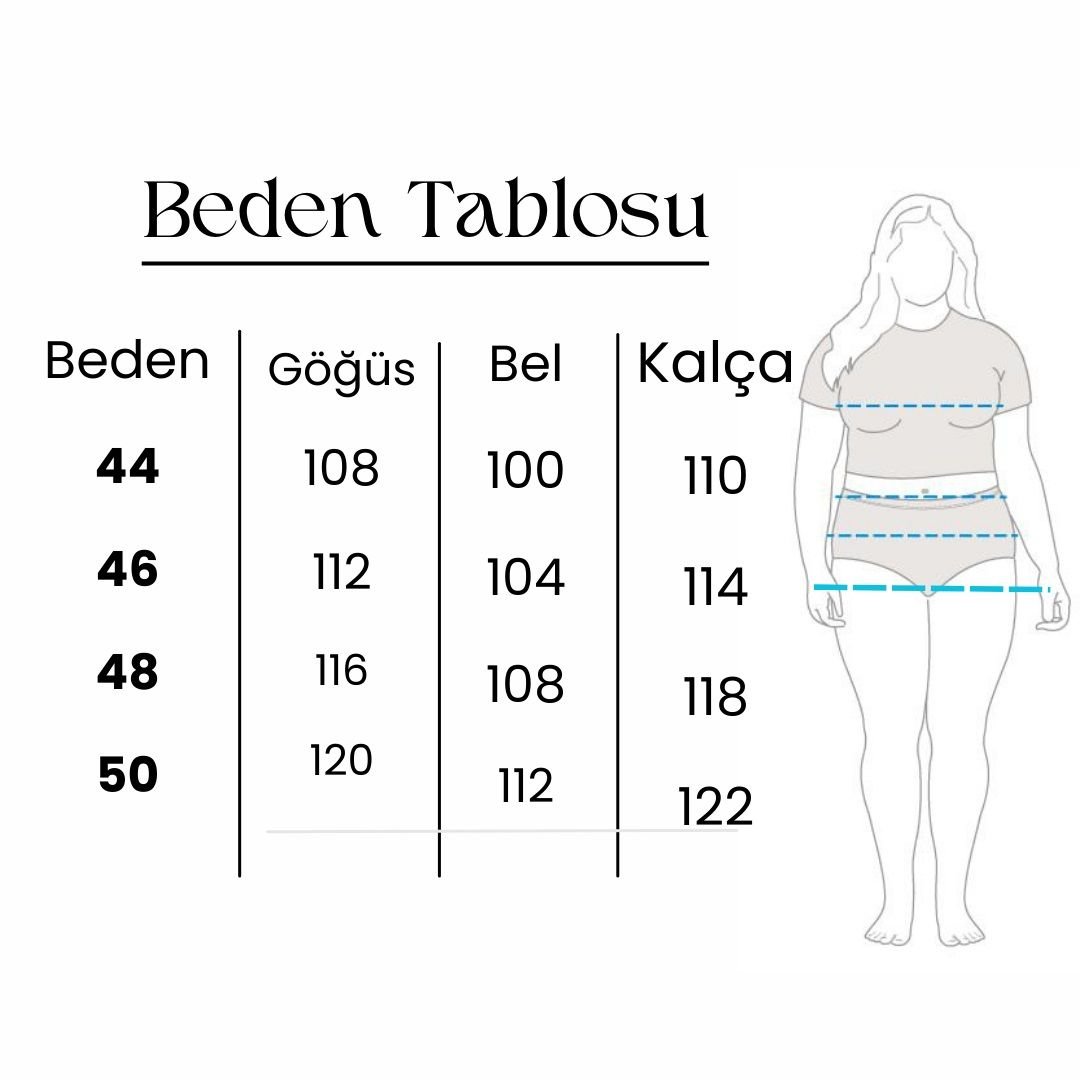 Siyah Krep Kolu Taşlı Büyük Beden Abiye Elbise
