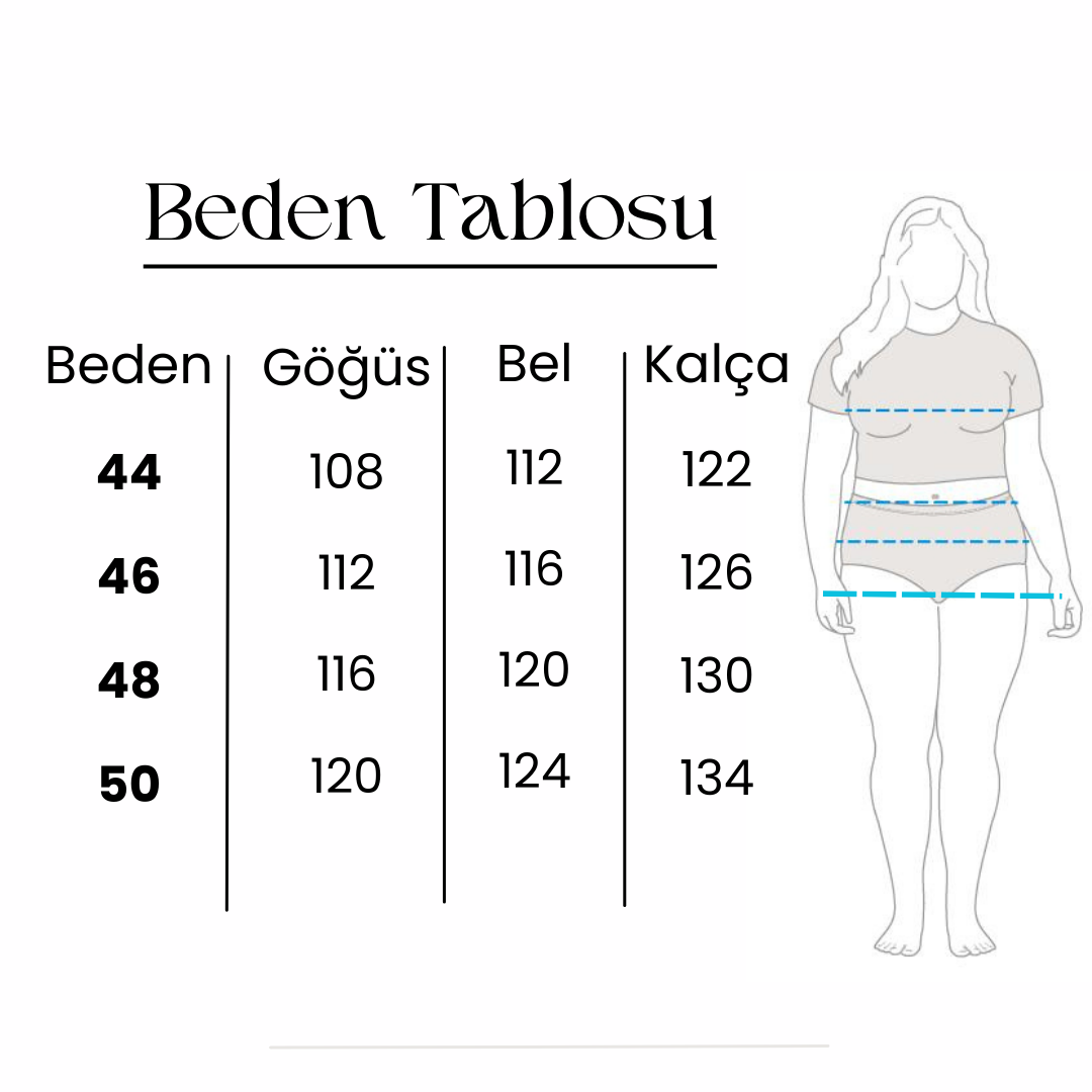 Siyah Taş Şeritli Simli Büyük Beden Elbise