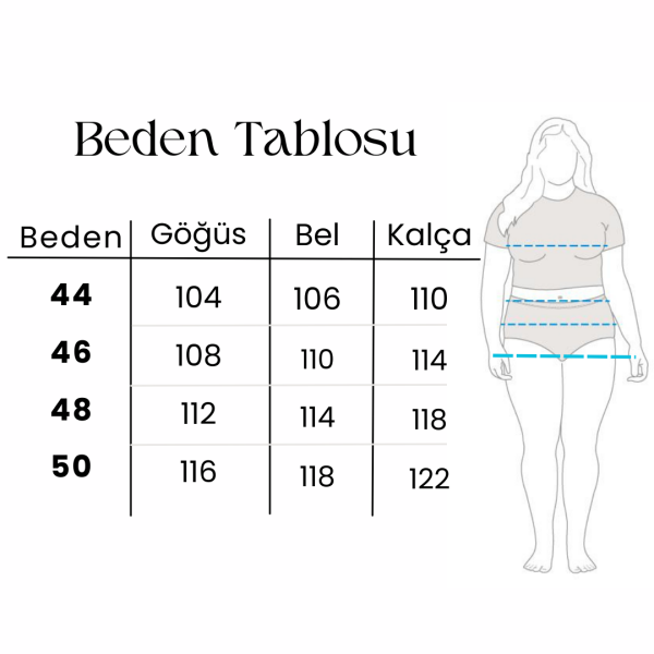 Yanı Kurdele Detaylı Lacivert Büyük Beden Elbise