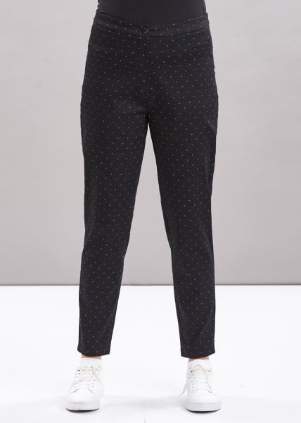 Yüksek Bel Siyah Büyük Beden Pantolon