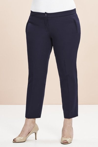 Lacivert Büyük Beden Kadın Pantolon