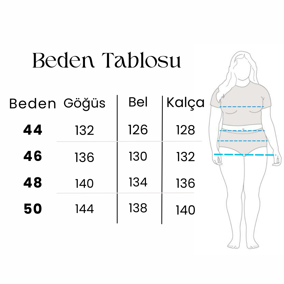 Beyaz Arkası Uzun Viskon Büyük Beden Gömlek